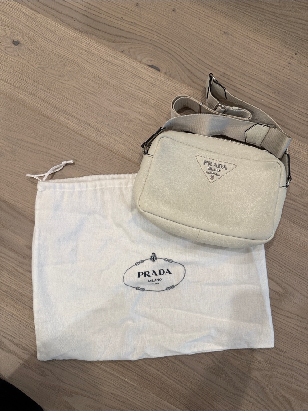 Prada Leather Shoulder Bag - Picture 6 of 13